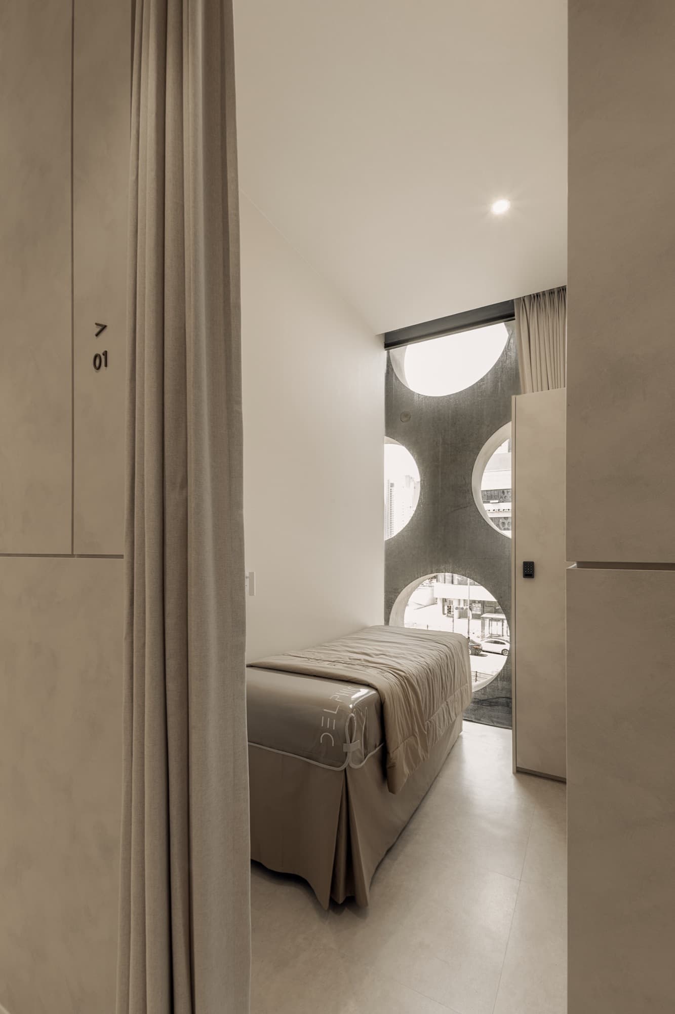 Private treatment room
