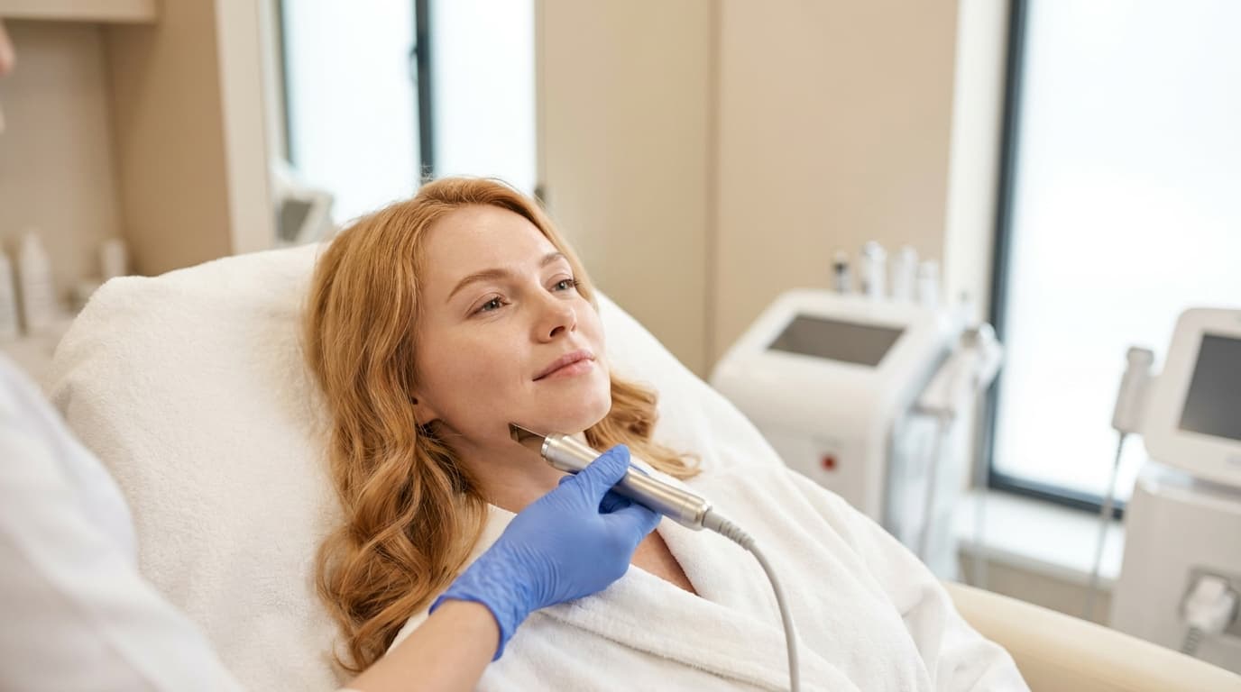 The Thermage FLX device used for skin tightening at Delphic Clinic, Gangnam Seoul