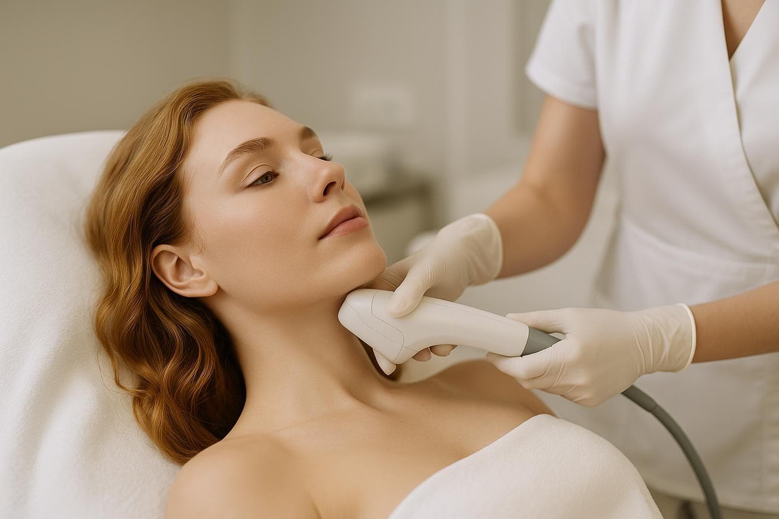 The Thread Lift treatment setup and PDO threads used at Delphic Clinic, Gangnam Seoul