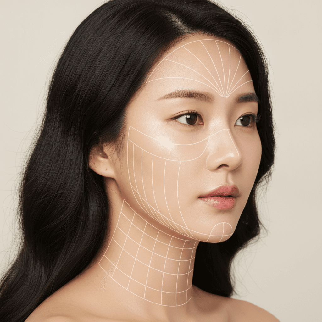 Recommended Ultherapy shot count by facial zone